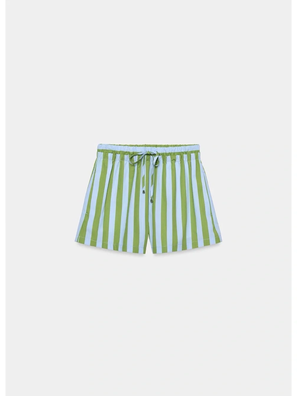 Zara Oversized Striped Shirt and Shorts Set NWT size large